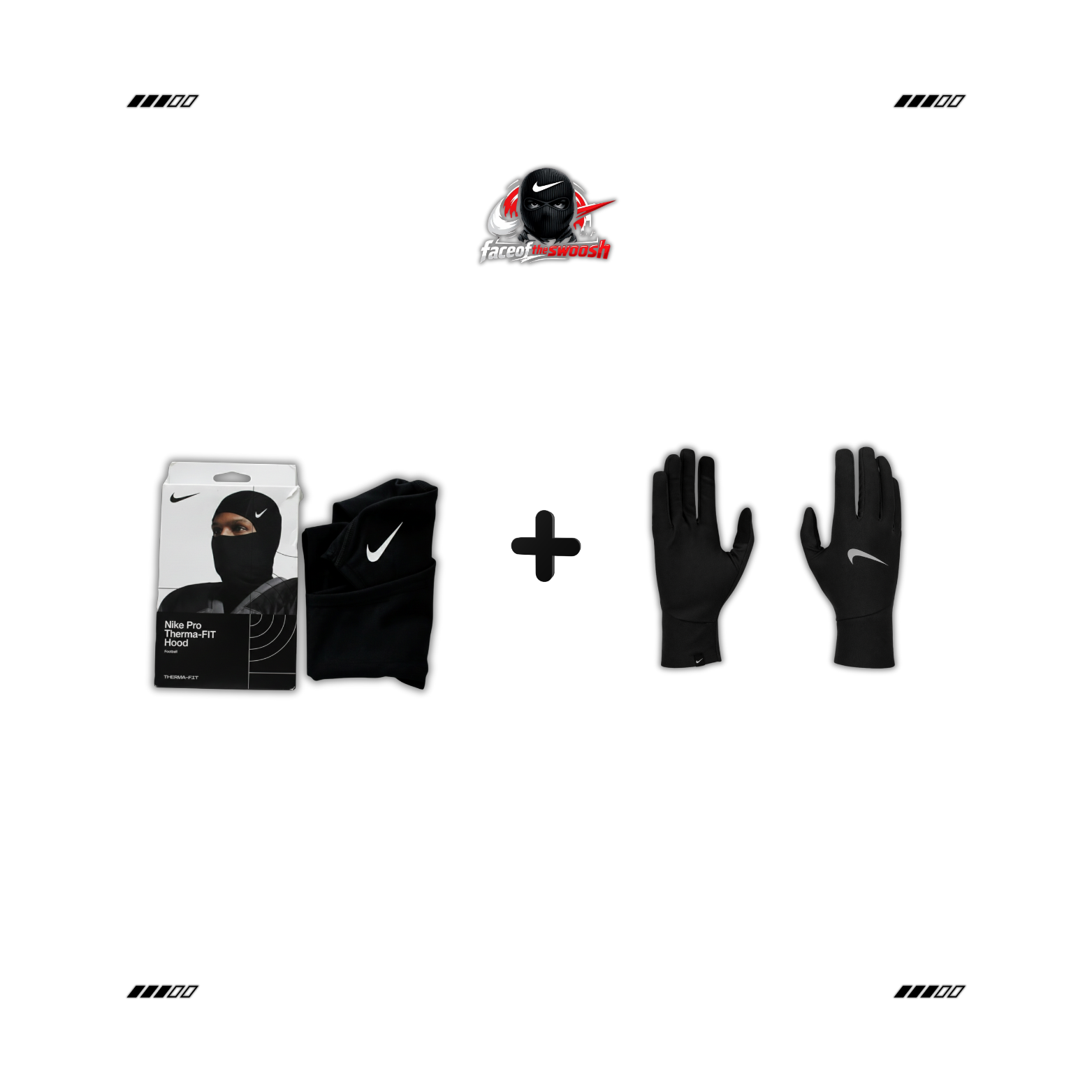 Nike Therma-FIT Winter Training Combo (Hyperwarm Hood + Pacer Gloves)